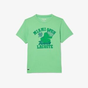 LACOSTE Unisex Miami Open Edition Ultra-Dry Tennis T-Shirt-US (XSmall)-NWT-$90